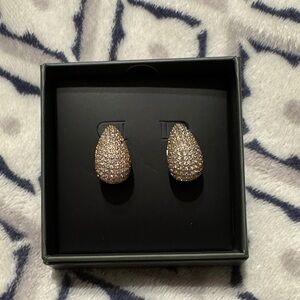 Elegant Gold Teardrop Earrings